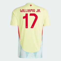 Williams Jr. #17 Spanien Fußballtrikot EM 2024 Auswärtstrikot Herren